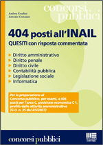 404 POSTI ALL'INAIL